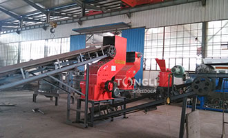 TL6050 Small Shredder Production Video Metal Can and Paint Bucket Crusher Price