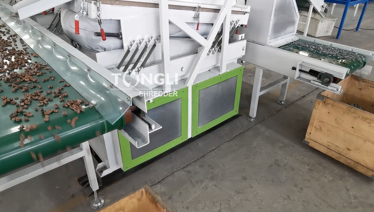 copper aluminum sorting system