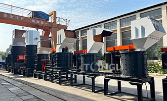 Large medium small new vertical hammer mill crushers are placed neatly next to each other