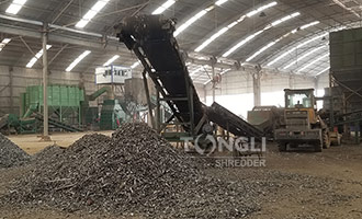 Crushing and Sorting of Scrap Steel for Use in Steel Mills