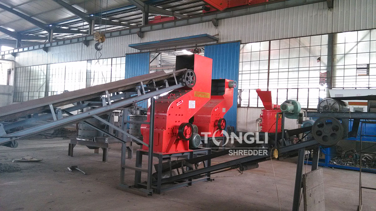 TL6050 metal shredder