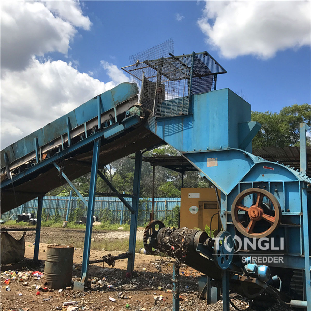 medium scrap metal recycling plant