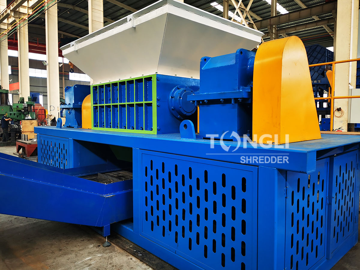 double shaft shredder