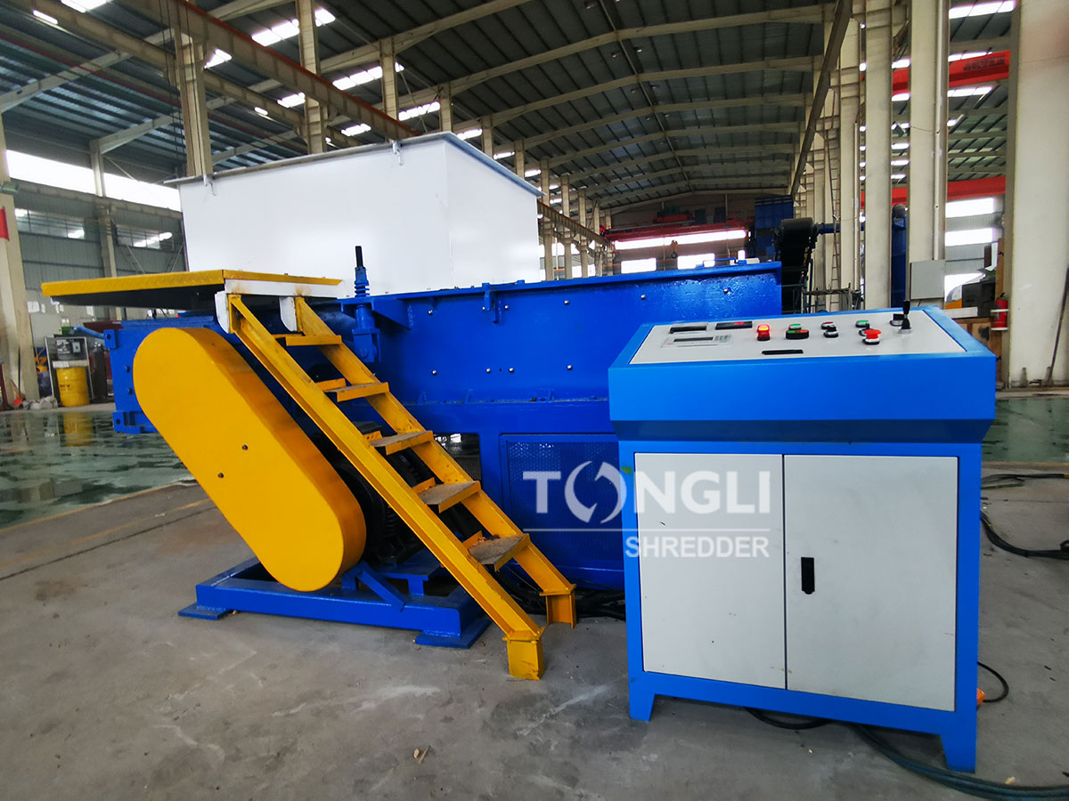 single shaft shredder