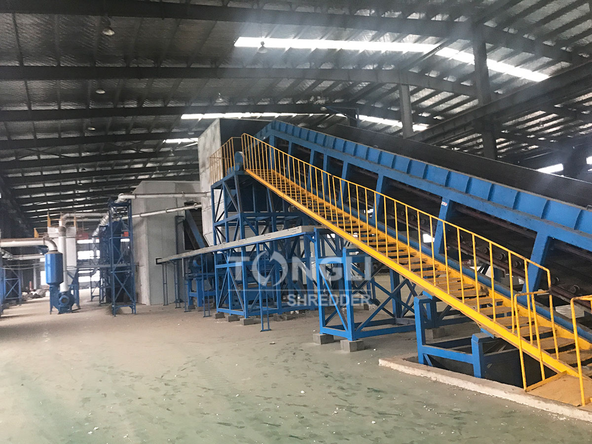 metal recycling plant