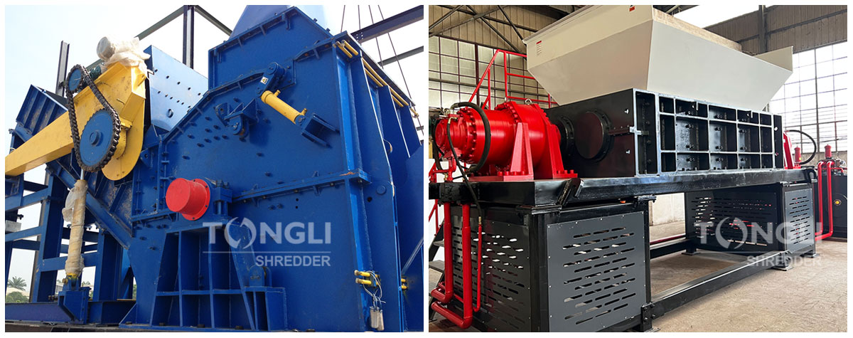 metal crusher and metal shredder