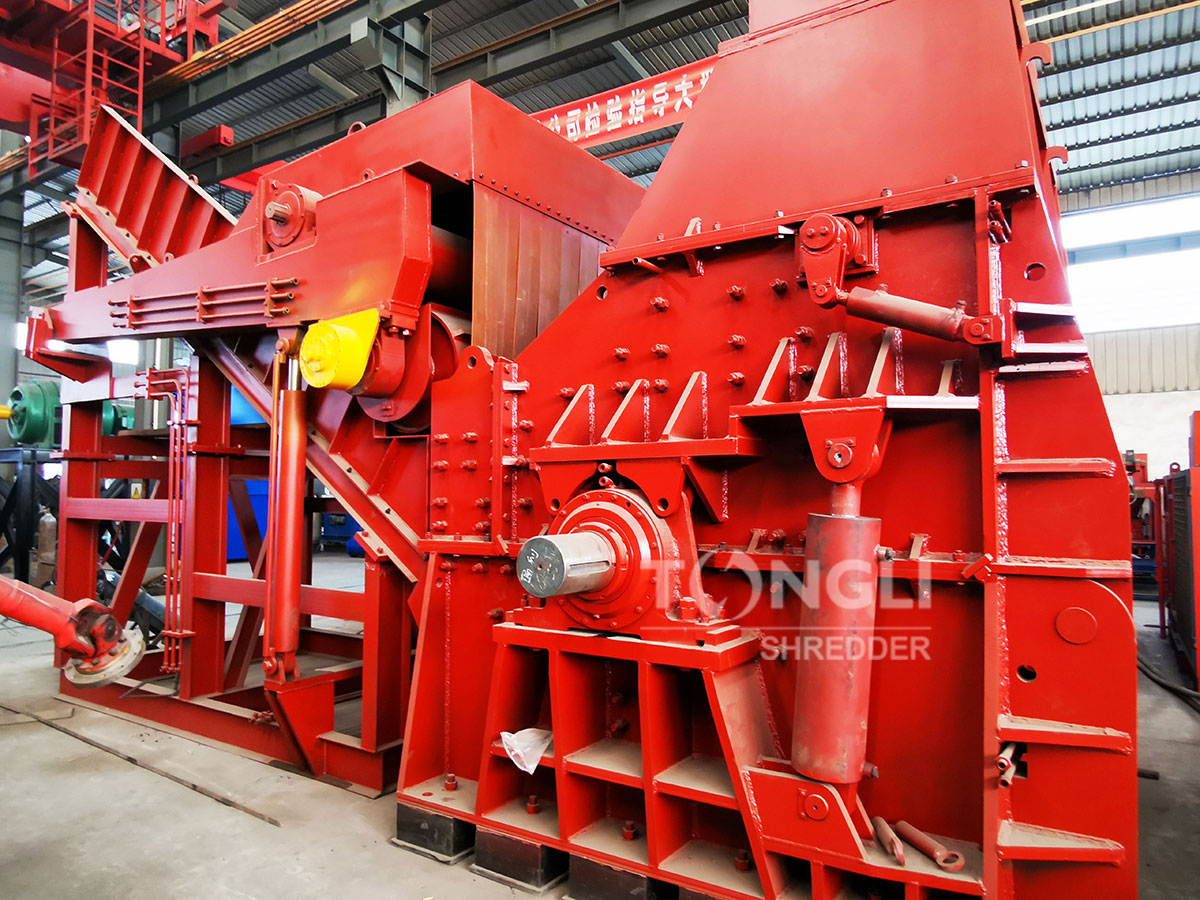 large metal crusher