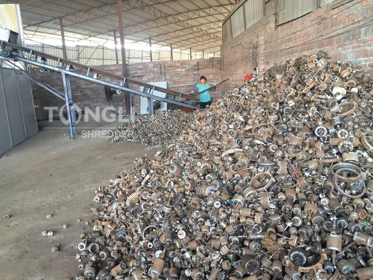 aluminum rotor crusher