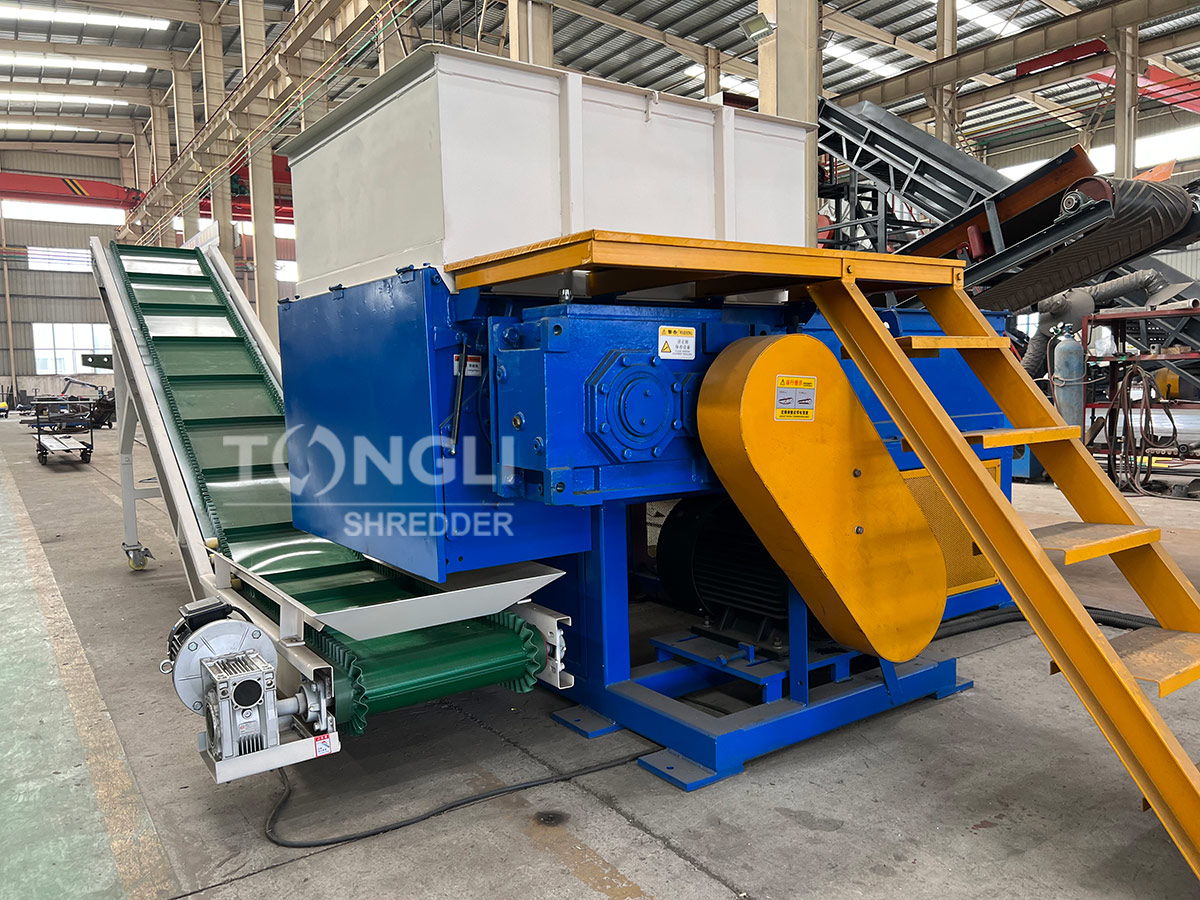 single shaft shredder