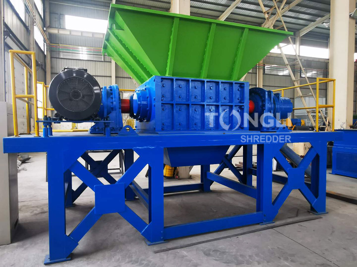 double shaft shredder