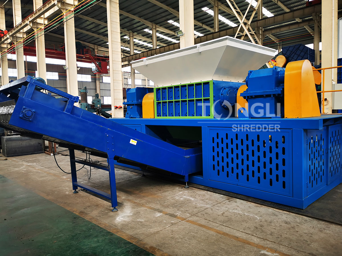 double shaft shredder