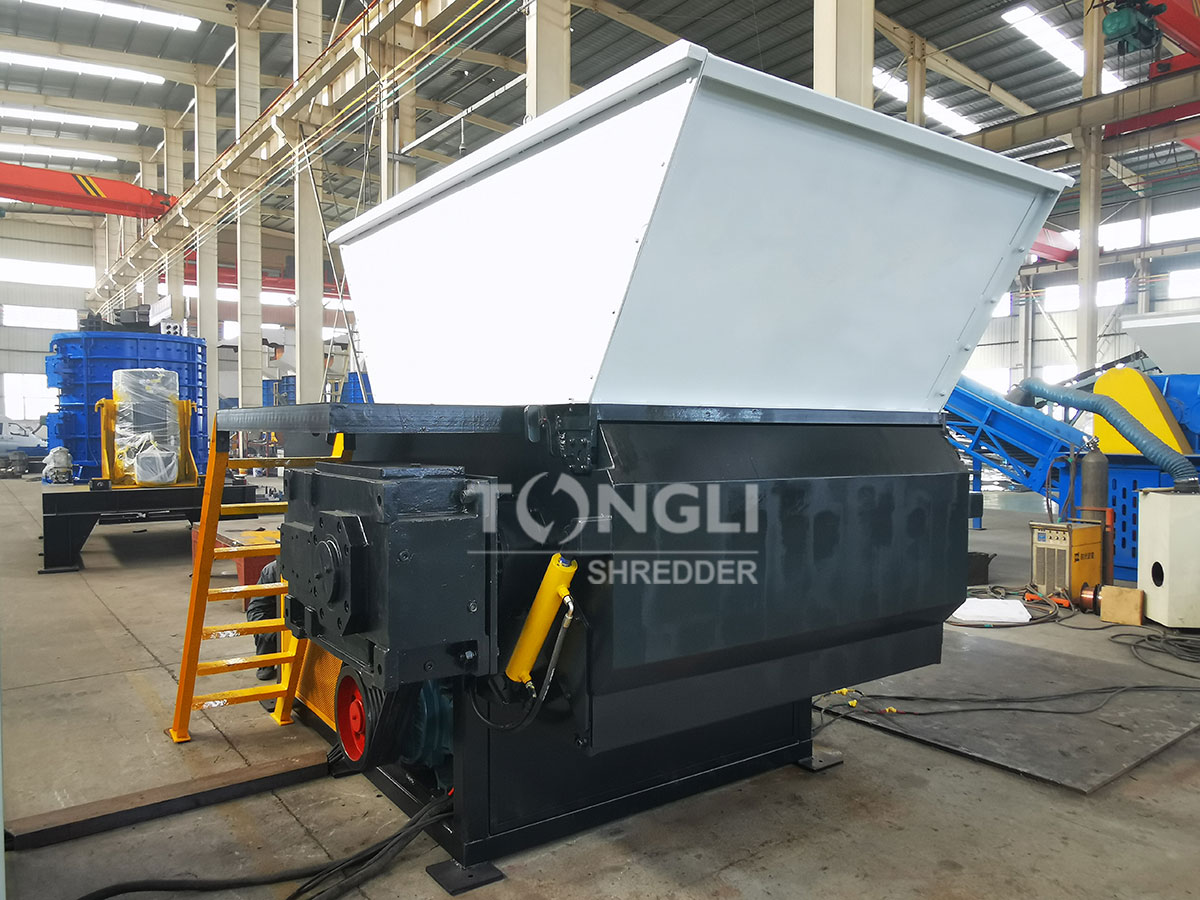 single shaft shredder